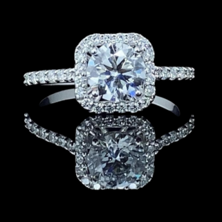 Pure Elegance  - Lab-Grown Diamond Ring