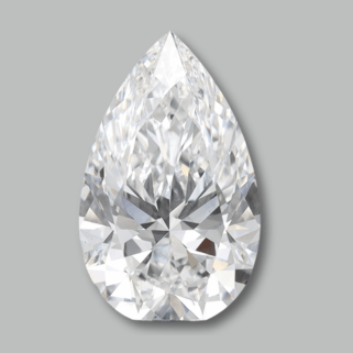 1.53 Carat CVD Pear Diamond