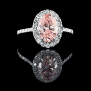 Fancy Vivid Pink Lab-Grown Diamond Ring