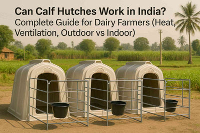 Can Calf Hutches Work in India? Complete Guide for Dairy Farmers (Heat, Ventilation, Outdoor vs Indoor)