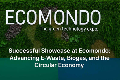 Successful Showcase at Ecomondo: Advancing E-Waste, Biogas, and the Circular Economy
