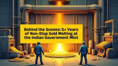 Behind the Scenes : 5+ Years of Non-Stop Gold Melting at the Indian Government Mint