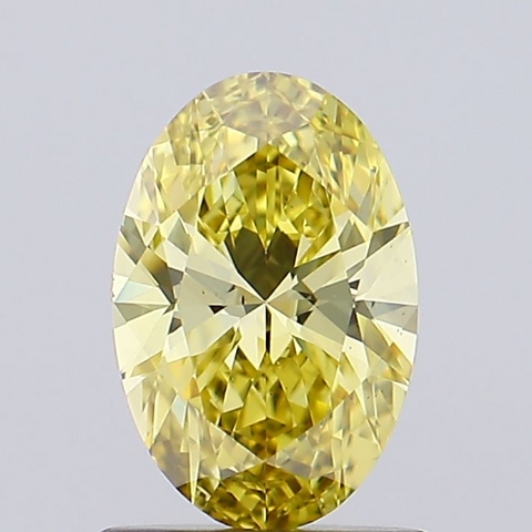 1.00 Carat CVD Oval Diamond