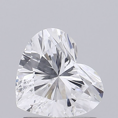 1.00 Carat CVD Heart Diamond