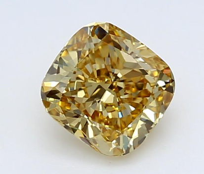 1.01 Carat CVD Square Cushion Brilliant Diamond