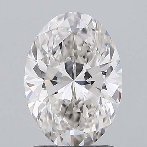 1.34 Carat CVD Oval Diamond