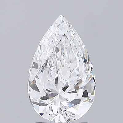 2.00 Carat CVD Pear Diamond