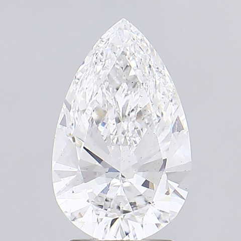 2.44 Carat CVD Pear Diamond