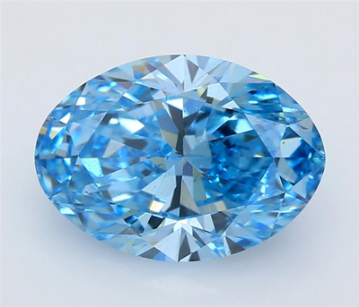 2.70 Carat CVD Oval Diamond