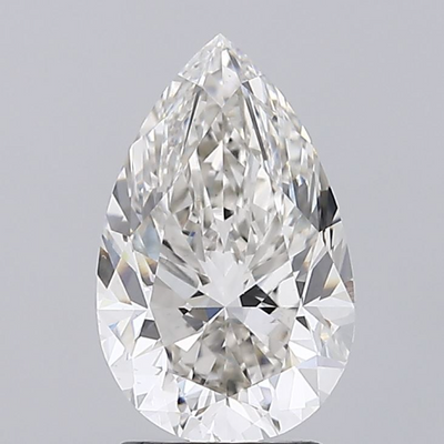 2.77 Carat CVD Pear Diamond