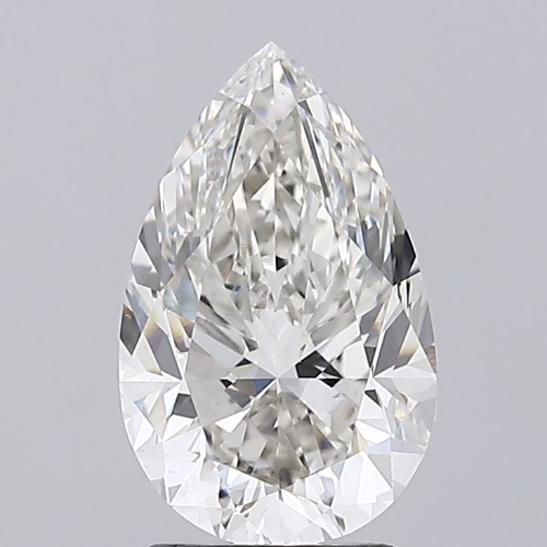 2.77 Carat CVD Pear Diamond