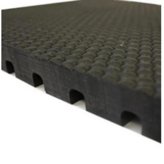 Delmer EVA cow mats offering superior protection, insulation, and comfort for dairy cattle