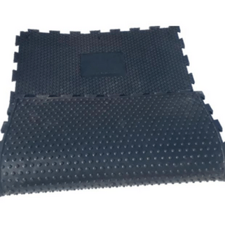 Delmer natural rubber cow mats providing durable comfort and support for dairy cows