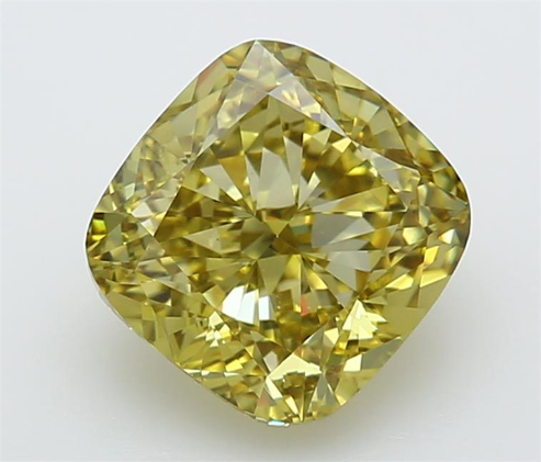 3.00 Carat CVD Square Cushion Brilliant Diamond