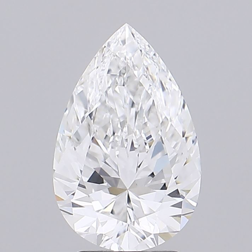 3.00 Carat CVD Pear Diamond