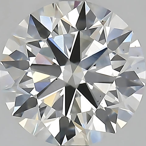 3.31 Diamante coltivato in laboratorio a forma rotonda con accento circonflesso | Gruppo Delmer