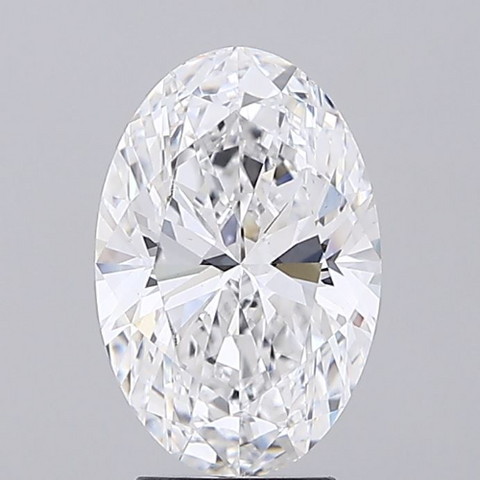 3.70 Carat CVD Oval Diamond