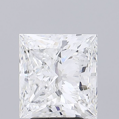 3.72 Carat CVD Princess Diamond