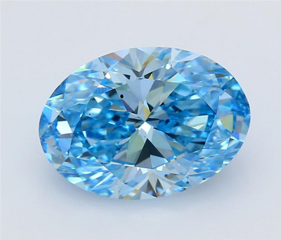 4.00 Carat CVD Oval Diamond