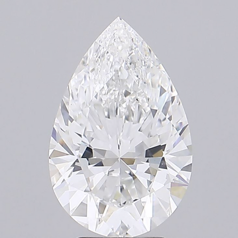 4.00 Carat CVD Pear Diamond