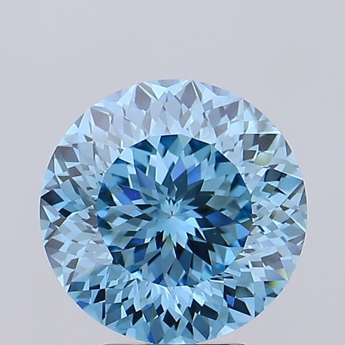 4.09 Carat CVD Round Diamond