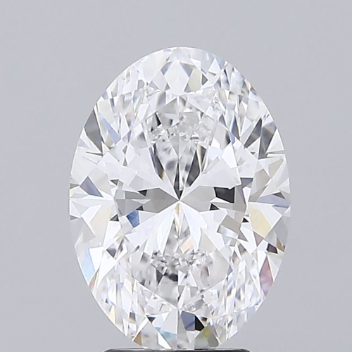 4.09Carat CVD Oval Diamond