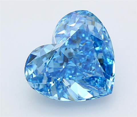 4.41 Carat CVD Heart Diamond