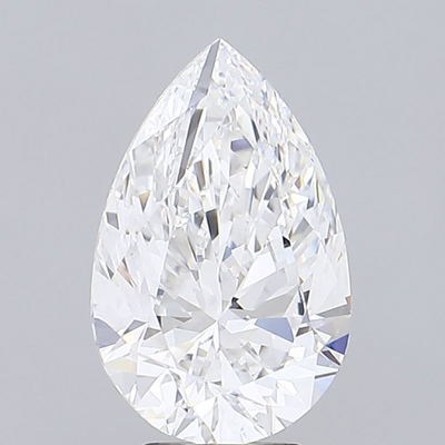 4.51 Carat CVD Pear Diamond