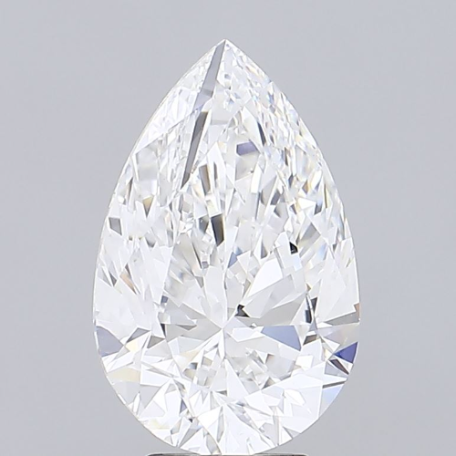 4.51 Carat CVD Pear Diamond