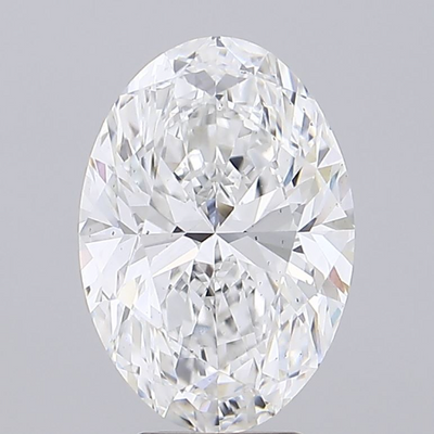 4.51 Carat CVD Oval Diamond