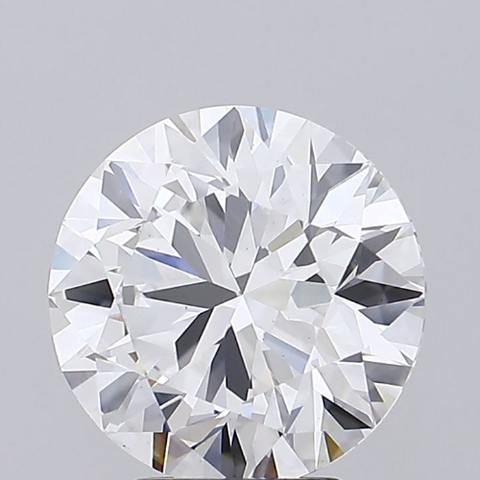 4.51 Carat CVD Round Diamond