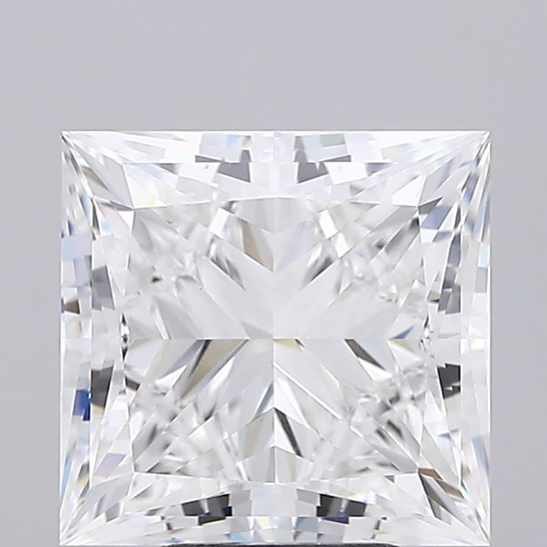 5.51 Carat CVD Princess Diamond