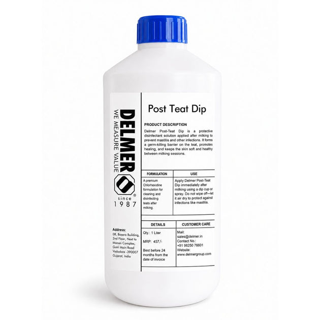 Effective Pre & Post Teat Dip Solution for Livestock – Delmer Group