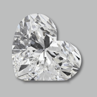 Diamante a cuore CVD da 2,02 carati