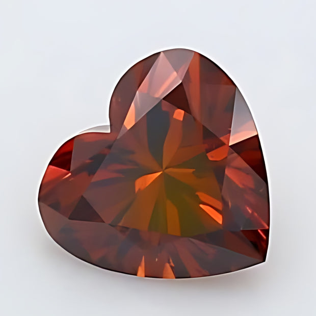 0.70 Carat CVD Heart Diamond