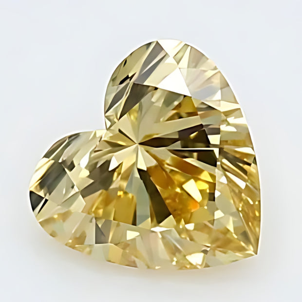 0.80 Carat CVD Heart Diamond