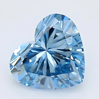 1.00 Carat CVD Heart Diamond