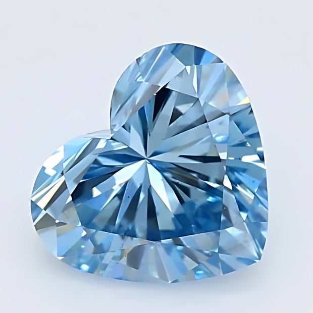 1.00 Carat CVD Heart Diamond