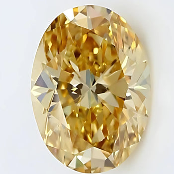 1.32 Carat CVD Oval Diamond