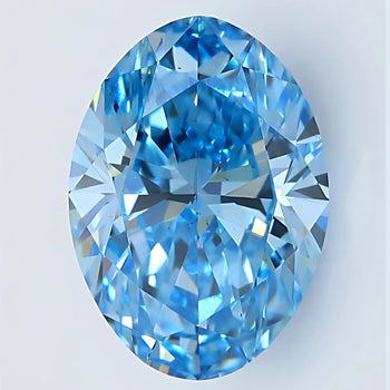 2.70 Carat CVD Oval Diamond
