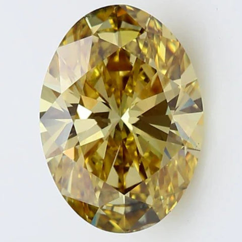 3.00 Carat CVD Oval Diamond
