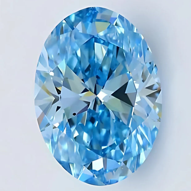 4.00 Carat CVD Oval Diamond