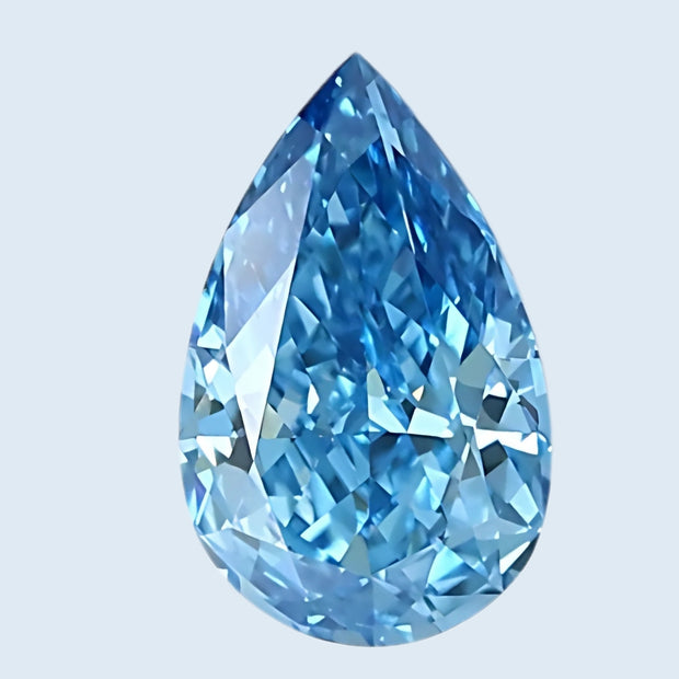 0.91 Carat CVD Pear Diamond