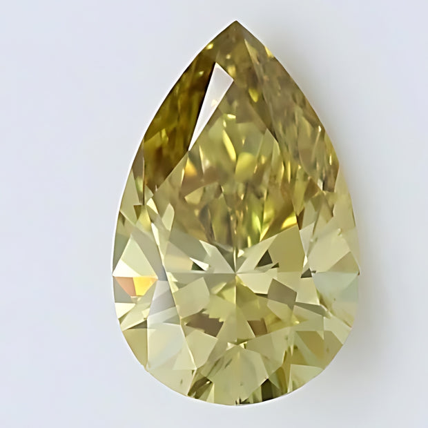 1.00 Carat CVD Pear Diamond