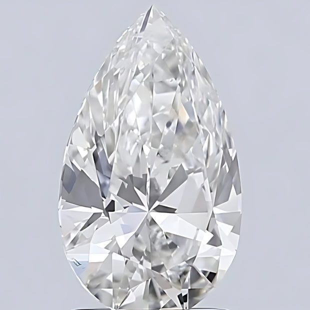 1.39 Carat CVD Pear Diamond