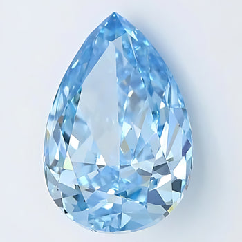 3.12 Carat CVD Pear Diamond