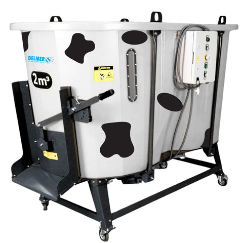 Delmer Mini TMR 52-T Feed Mixer Machine