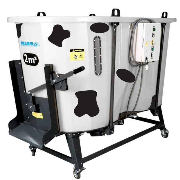 Delmer Mini TMR 52-T Feed Mixer Machine