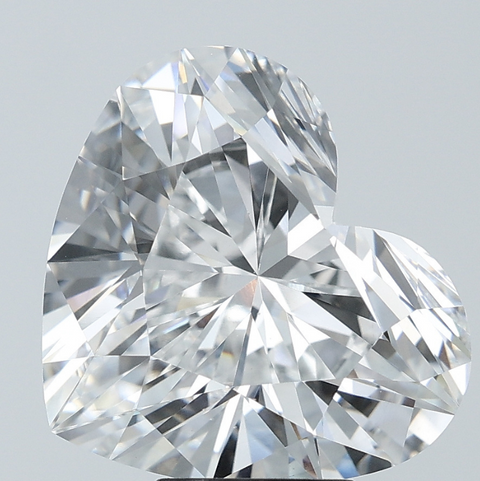 Certified Lab Grown Diamonds (CVD) Heart Cut Diamond – 7.25 Carats