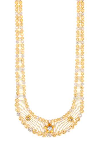 Majestic Bloom Gold Necklace